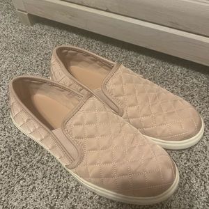 Madden Girl‎ Pink Satin Tennis Shoes, Size 8.5, EUC